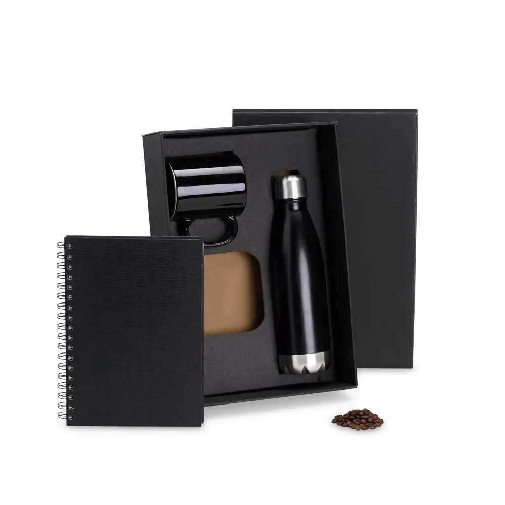 Kit Caderno E Acessórios - 3 Pçs
