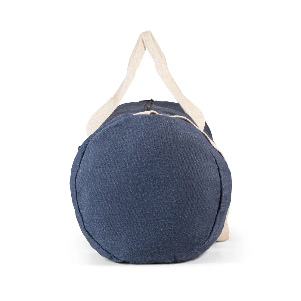 DENIM BAG. Sacola esportiva ou viagem em denim reciclado 25 L (300 g/m²) - Thumbnail 3