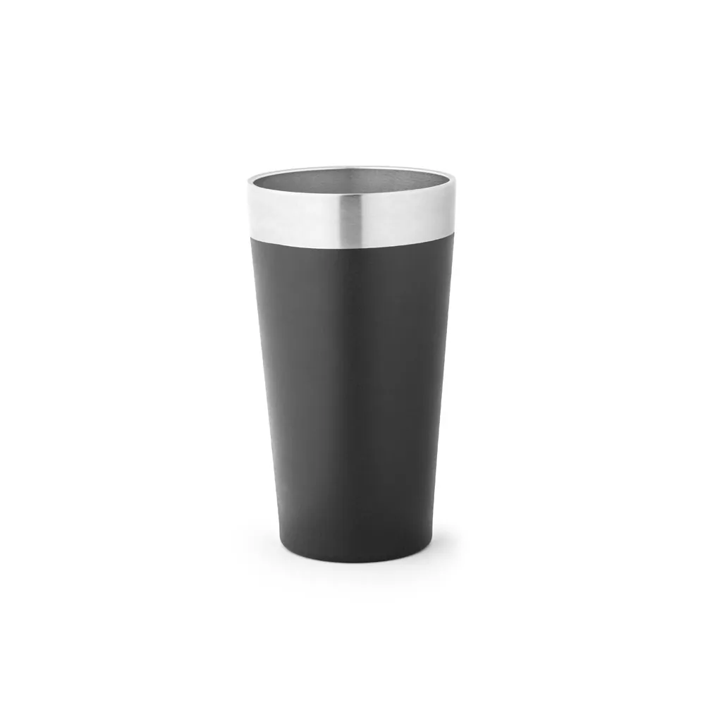 HALPERT. Copo de viagem em aço inox térmico, com parede dupla isolada a vácuo (540 mL) - Thumbnail 2