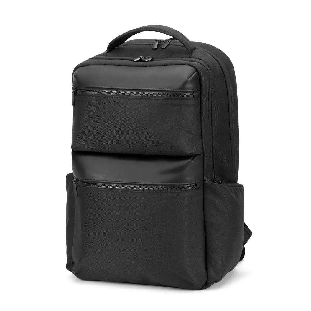 COPENHAGEN. Mochila em twill reciclado resistente à água com dois bolsos frontais de grande dimensão (17.3") - Thumbnail 8