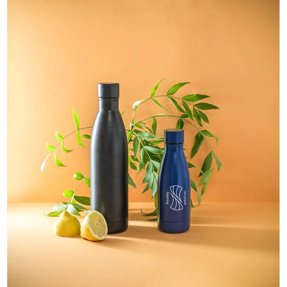 RE-BUFFON S. Garrafa térmica em aço inox 90% reciclado de parede dupla isolada a vácuo, com acabamento em mate (400 mL) - Thumbnail 6