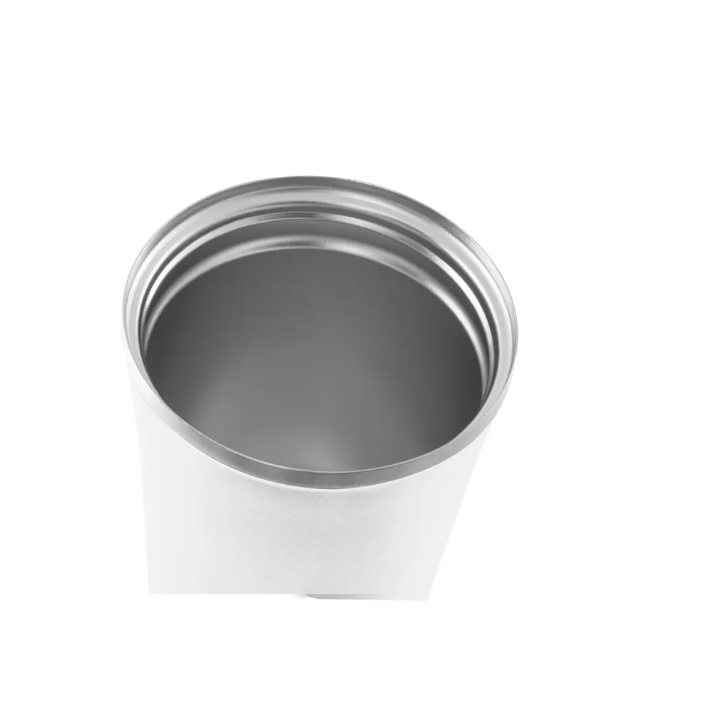 PHELPS. Copo de viagem térmico em aço inox e PP, de parede dupla isolada a vácuo (470 mL) - Thumbnail 8