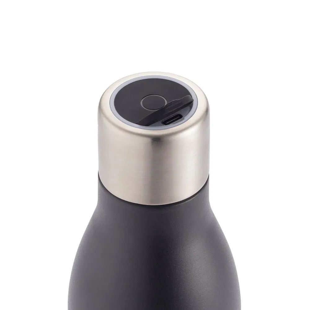 CHILWELL. Garrafa térmica em aço inox 90% reciclado de parede dupla com sistema de auto-sanitização UV (500 mL) - Thumbnail 3