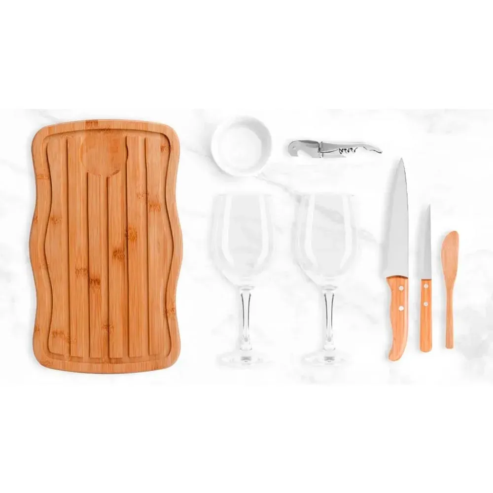 Kit Petisco, Cozinha E Vinho - 8 Pçs - Thumbnail 2