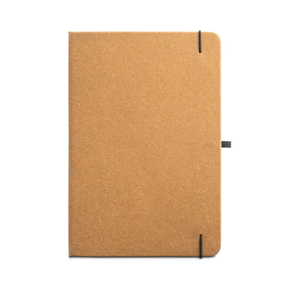 MATISSE II. Caderno A5 de capa dura em couro 70% reciclado com páginas pautadas - Thumbnail 7