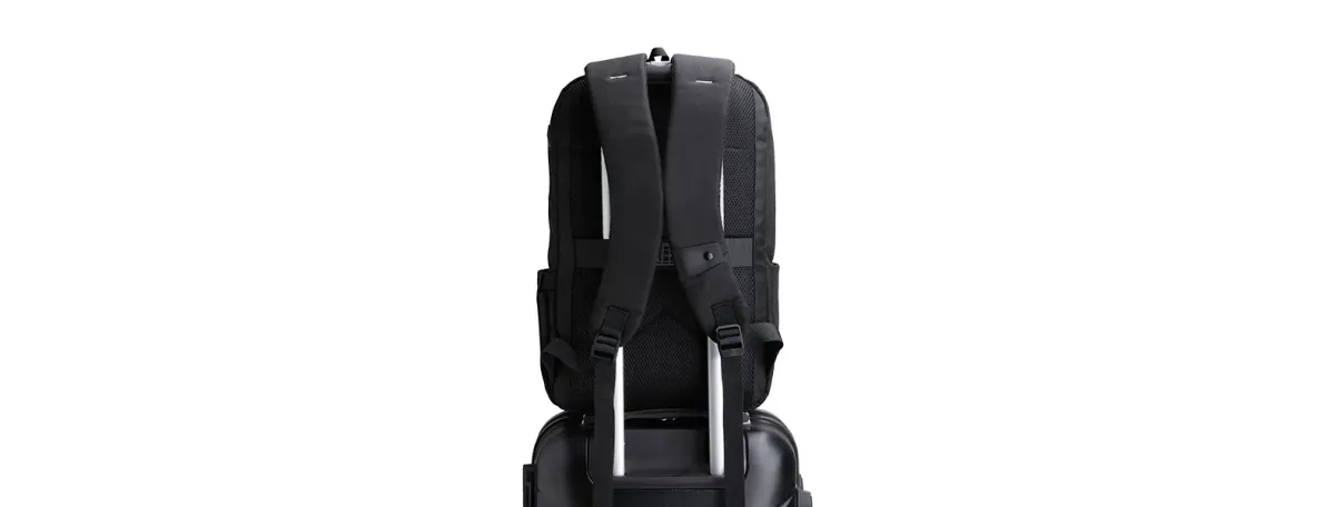 Mochila Em Polyester/Pu - Premium - 20L - Preta - Thumbnail 17