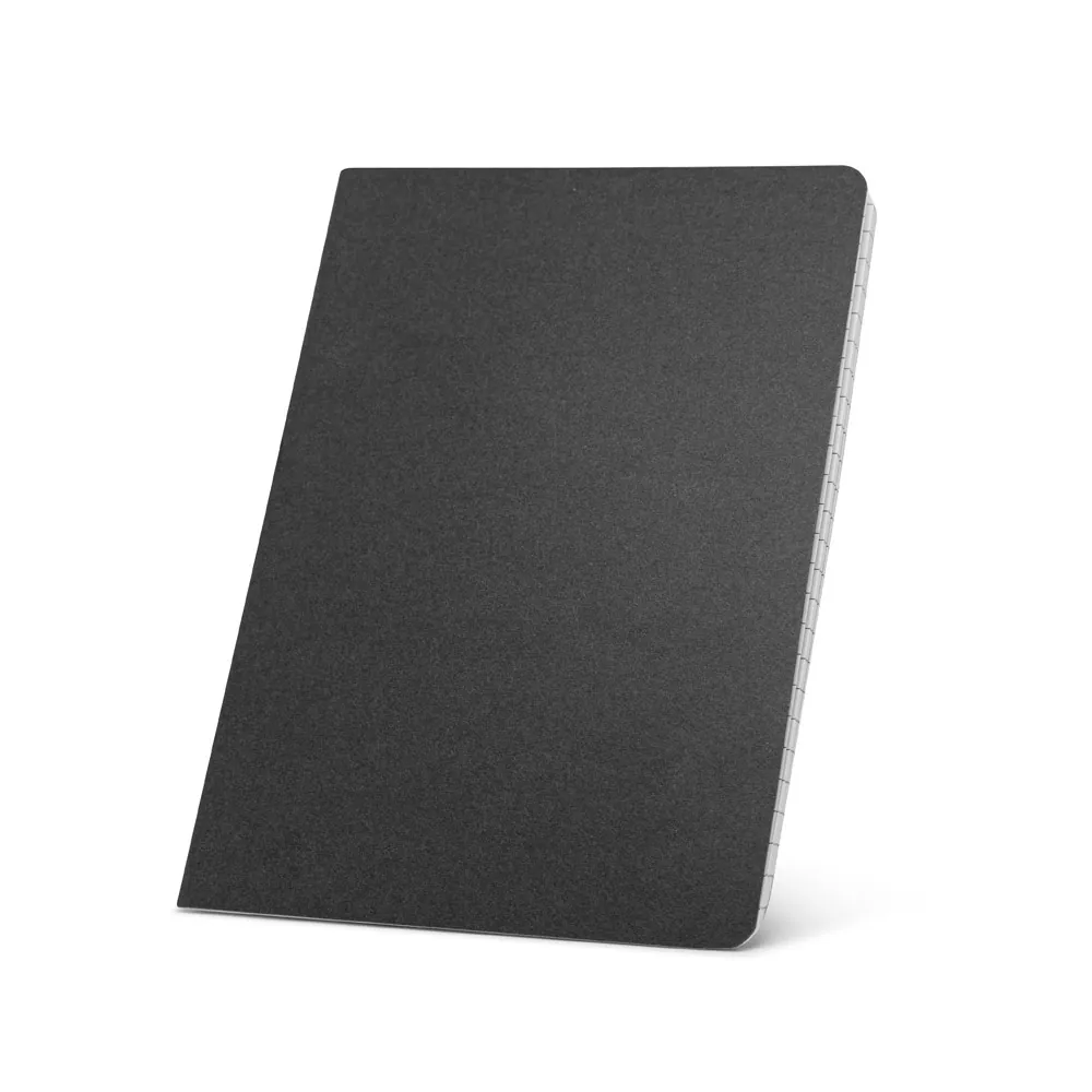ECOWN. Caderno A5 de capa flexível em cartão kraft 100% reciclado, com páginas pautadas recicladas - Thumbnail 2