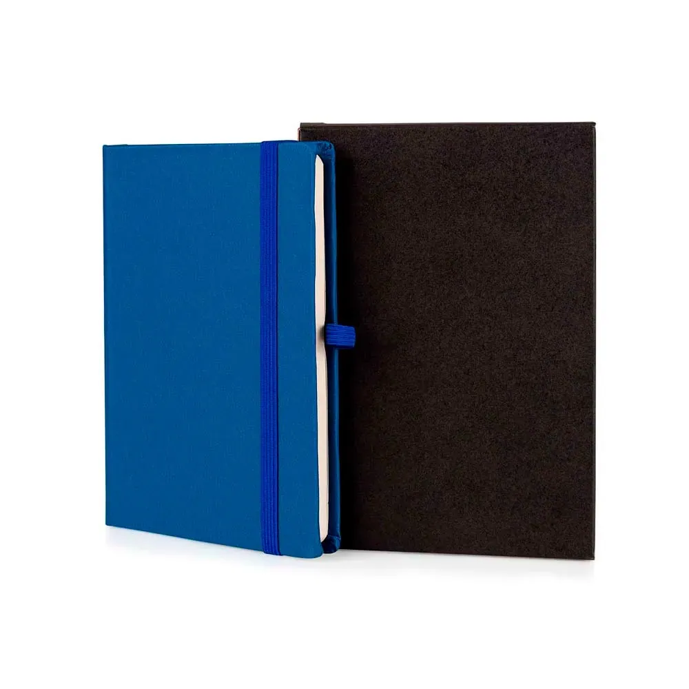 Caderneta S/ Pauta Azul - 12,2X17 Cm