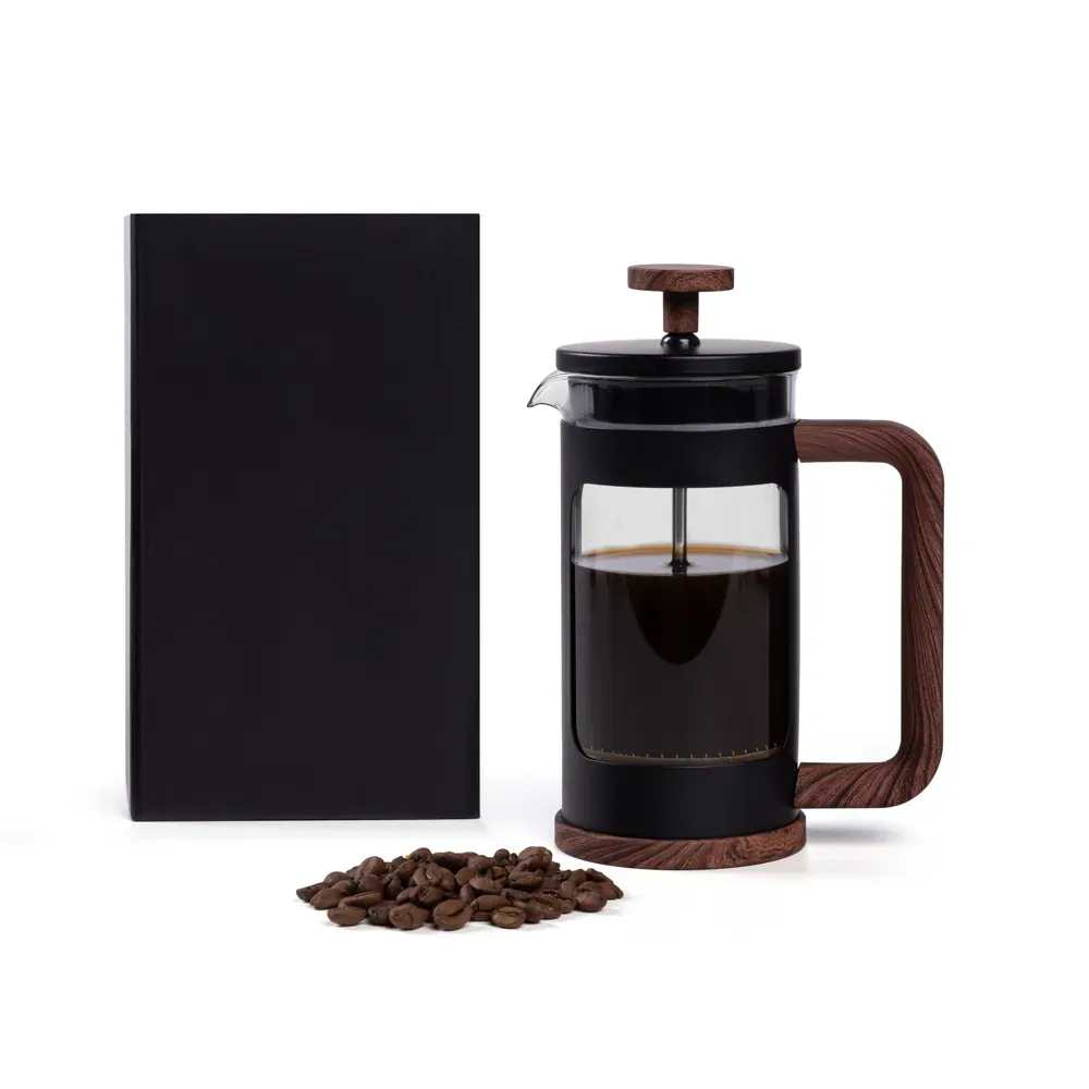 Cafeteira Prensa Francesa Em Vidro / Aço Inox - 350Ml