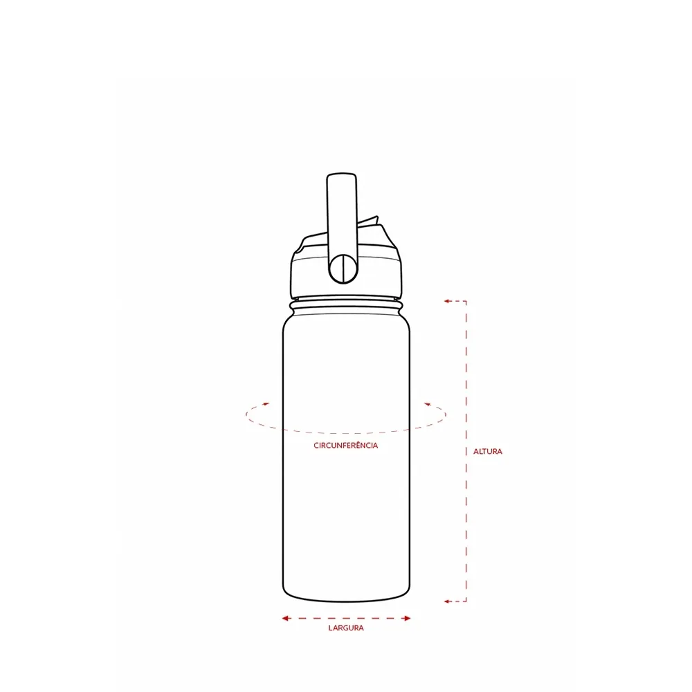 Garrafa Térmica 600ml - Thumbnail 8
