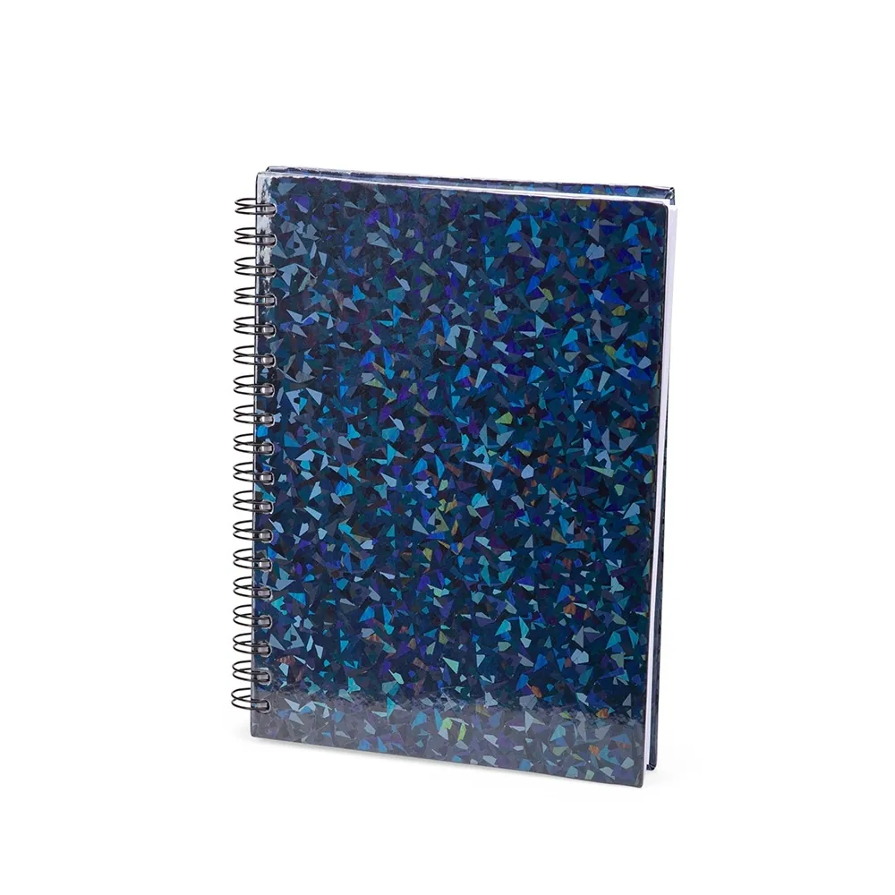 Caderno Holográfico Com Pauta - Thumbnail 3