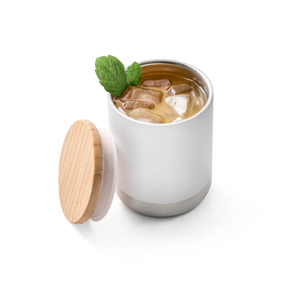NORRE TUMBLER. Copo de viagem térmico em aço inox de parede dupla isolada a vácuo (370 mL) - Thumbnail 8