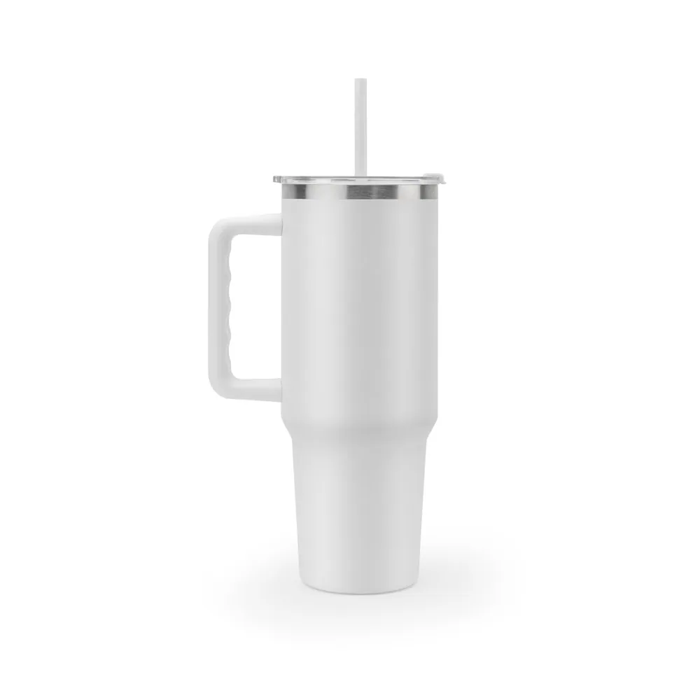 JOYNER XL. Copo de viagem térmico, de grande dimensão, em aço inoxidável 91% reciclado de parede dupla isolada a vácuo (1300 mL) - Thumbnail 6