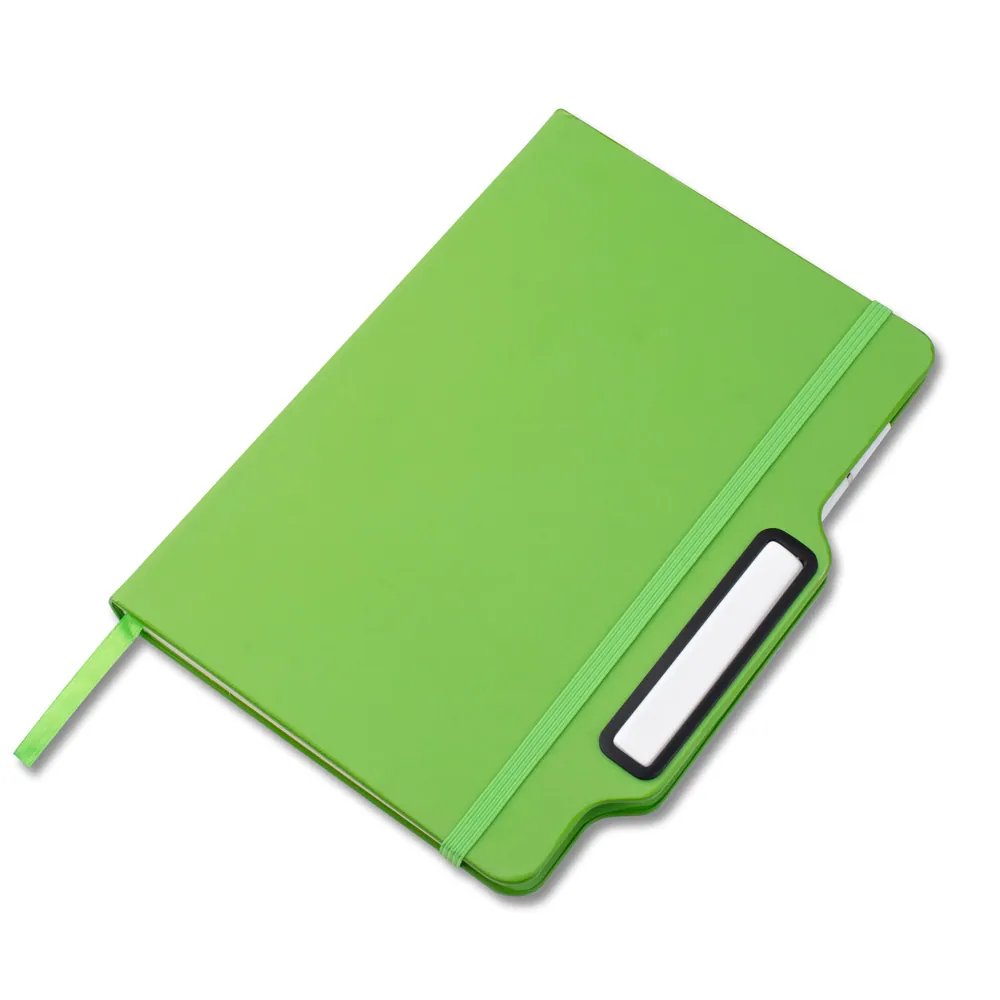 Caderno A5 Capa em PU c/ Caneta - Thumbnail 2