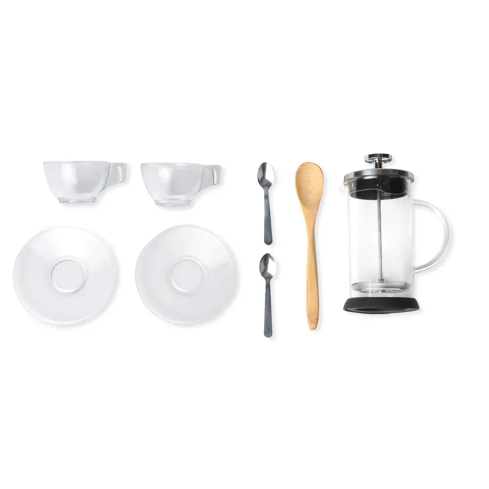 Kit Para Café Com Prensa Francesa - 8 Pçs - Thumbnail 2