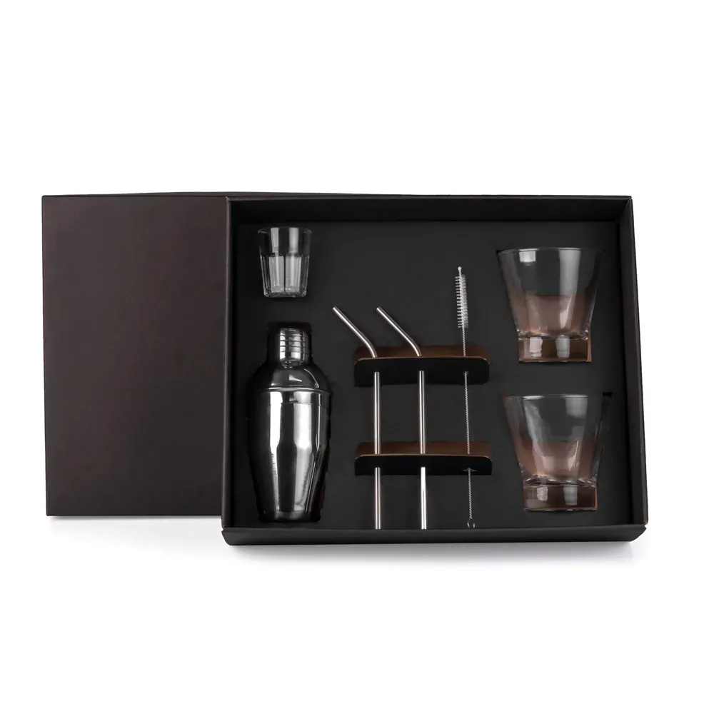 Kit Para Drinks Com Coqueteleira - 7 Pçs - Thumbnail 2