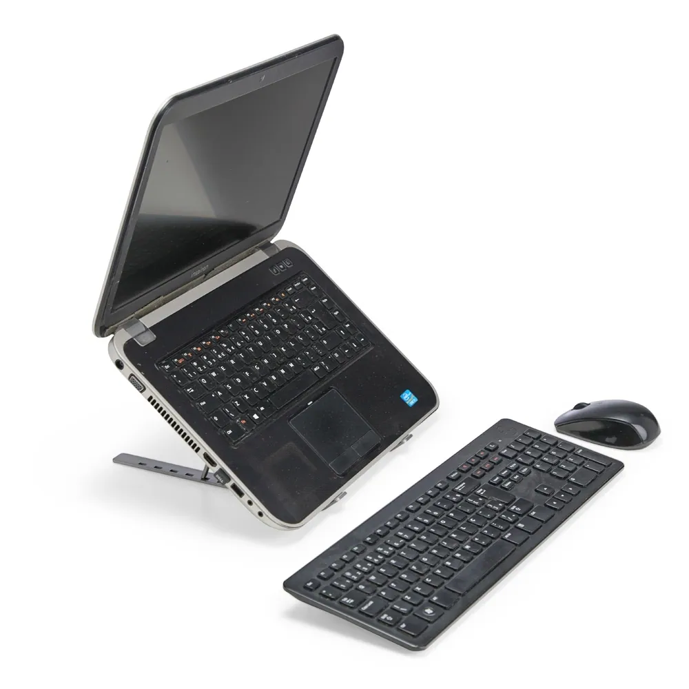 Suporte Retrátil para Notebook Multi Ângulos Metal - Thumbnail 2