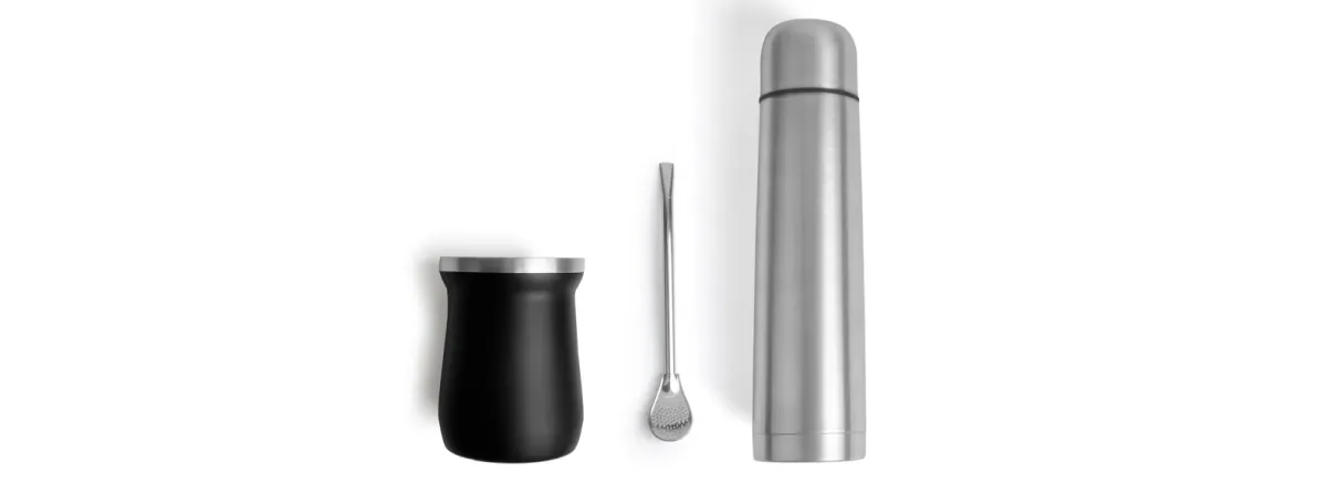 Kit Para Chimarrão / Terere - 3 Pçs - Thumbnail 2
