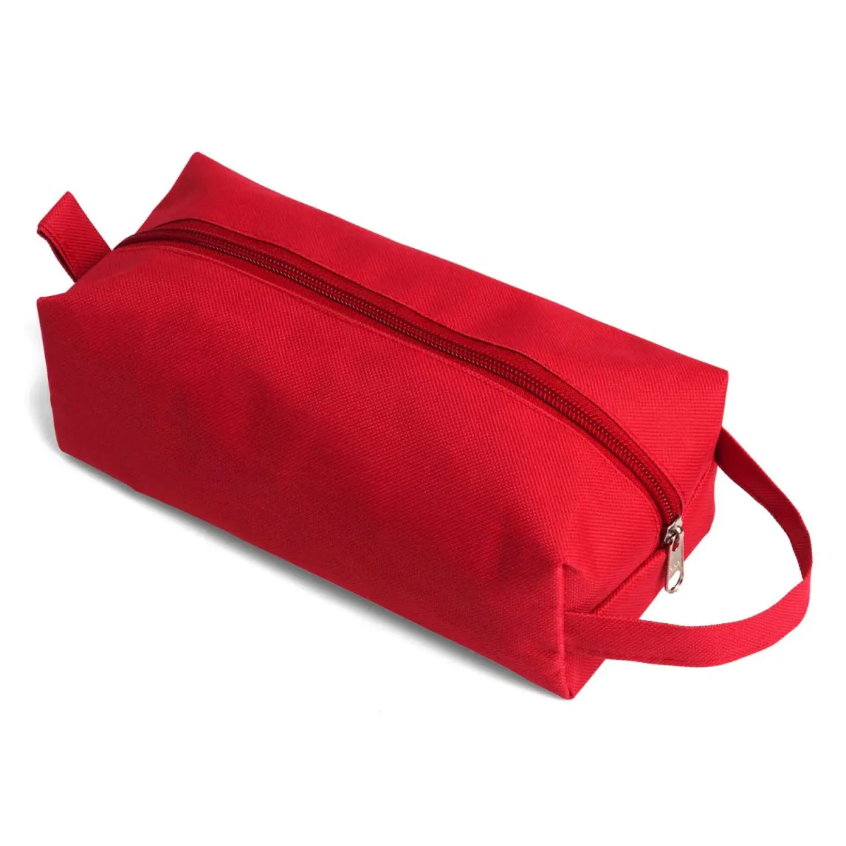 Necessaire Em Nylon 600 Com Alça - Vermelha