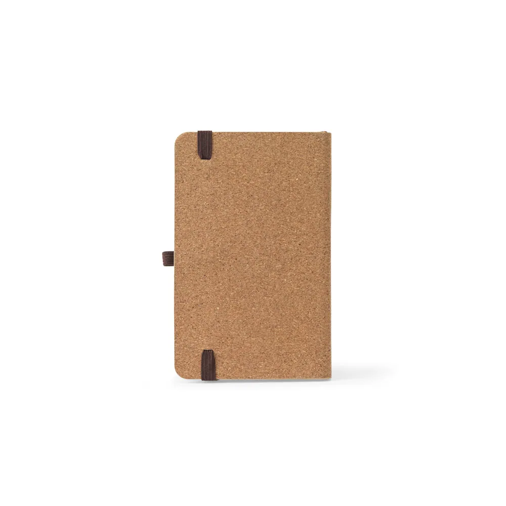 ORWELL POCKET. Caderno de bolso de capa dura em folha de bambu e cortiça com páginas pautadas recicladas - Thumbnail 3