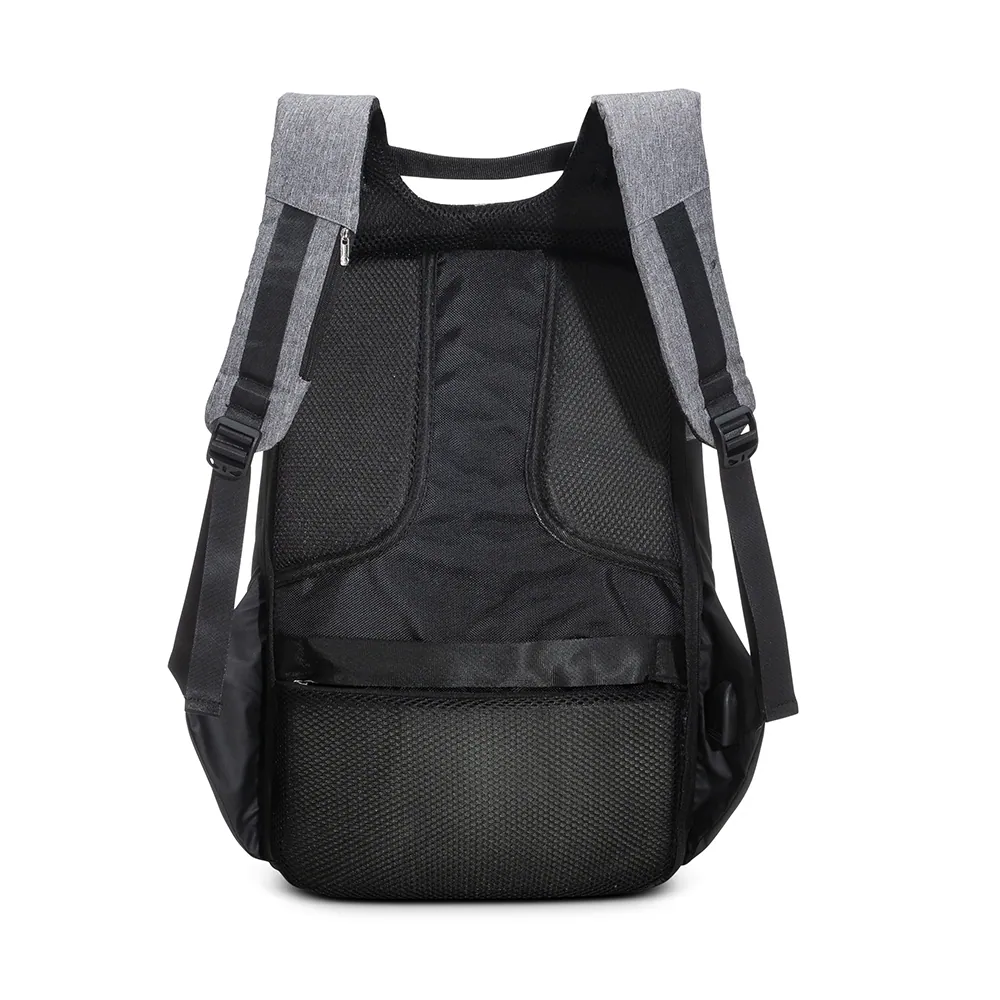 Mochila de Poliéster Anti-Furto USB com Segredo 31L - Thumbnail 5