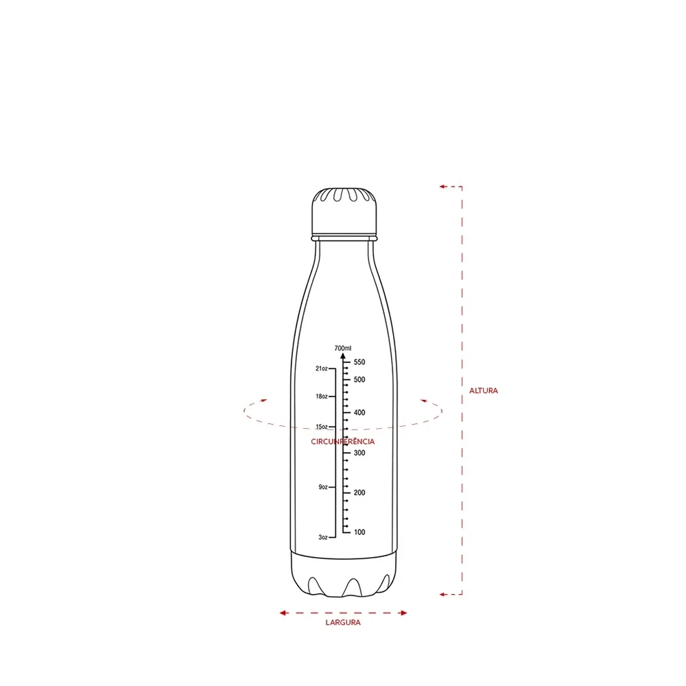 Garrafa Plástica 750ml - Thumbnail 5