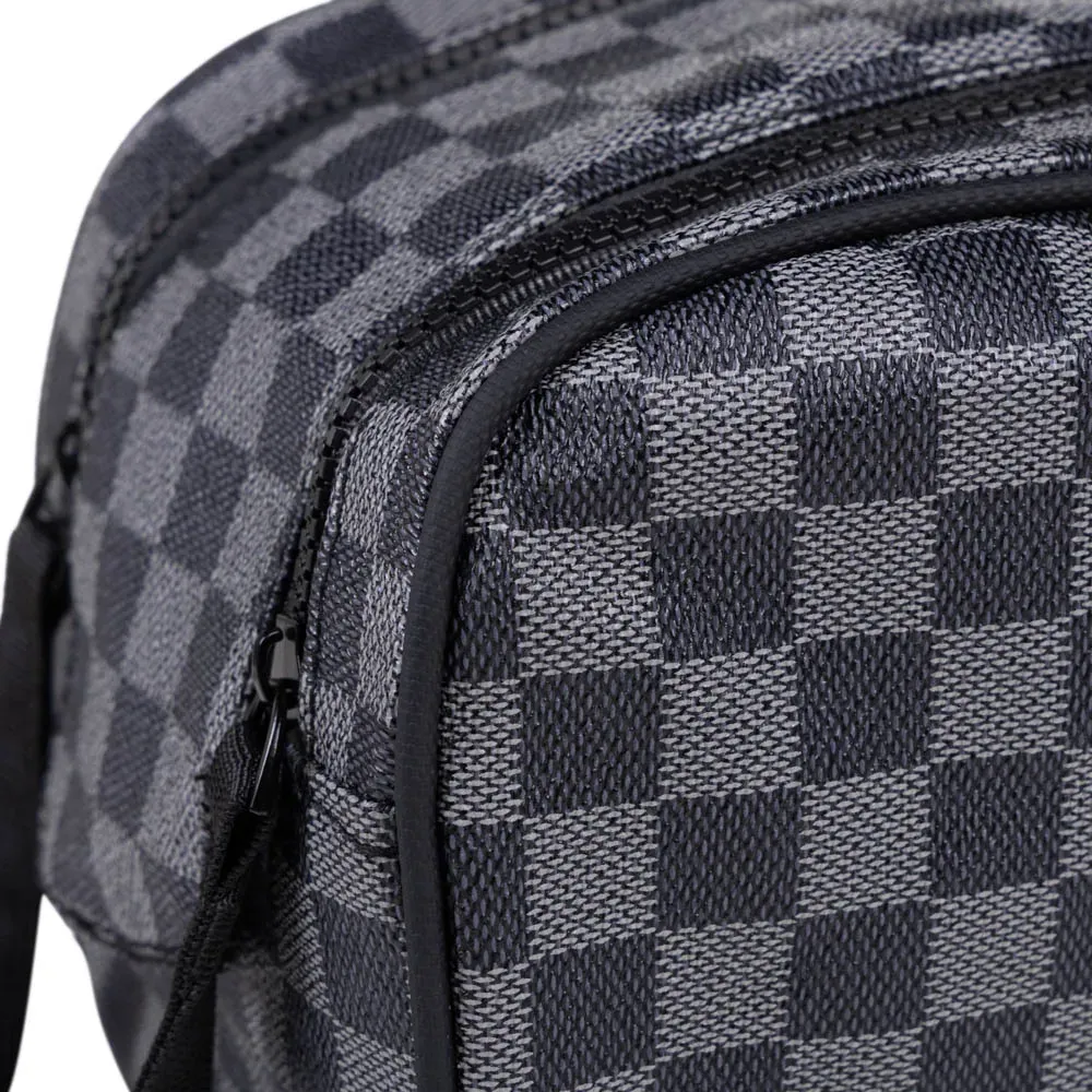 Necessaire Em Pvc - Xadrez - Thumbnail 8