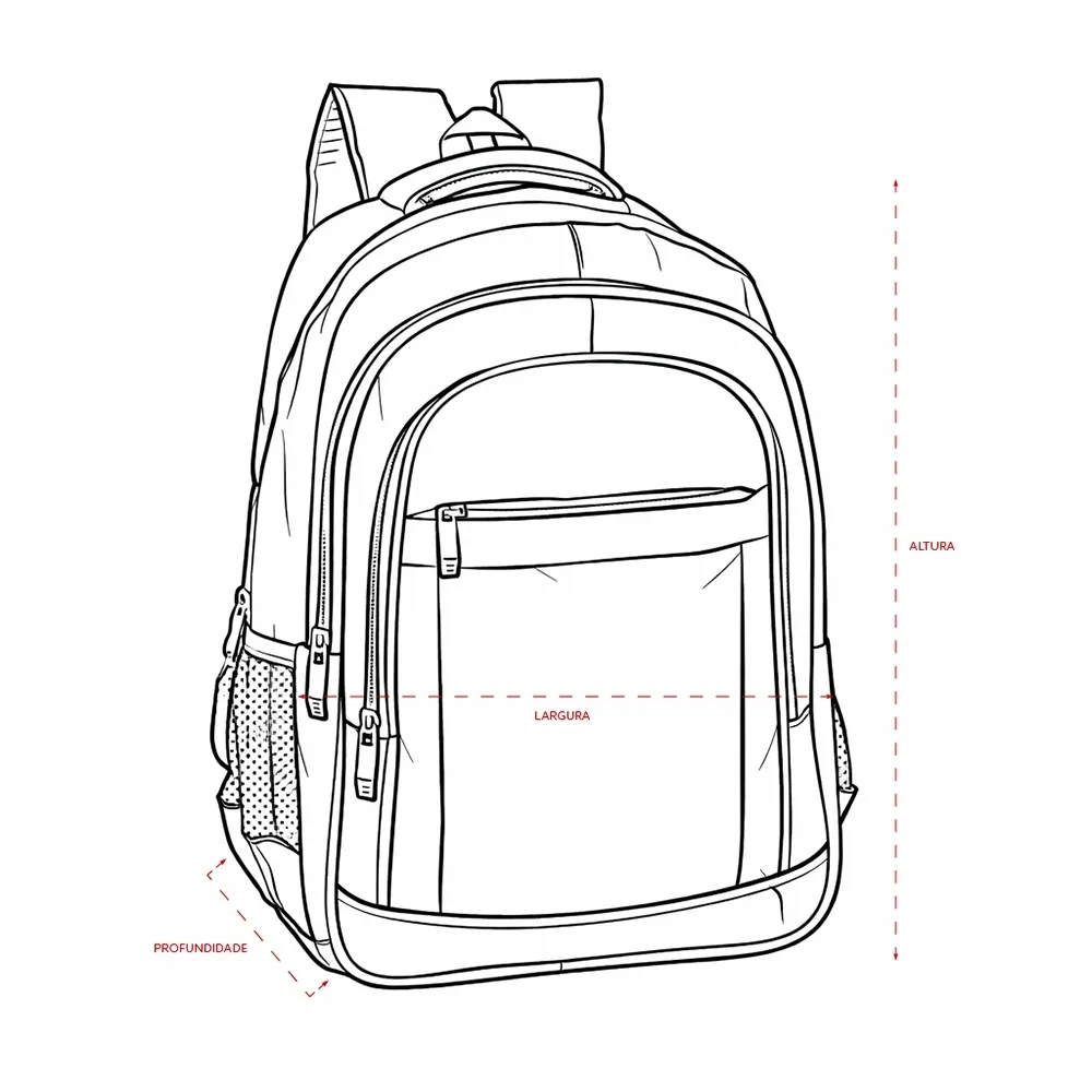 Mochila Poliéster 32L - Thumbnail 8
