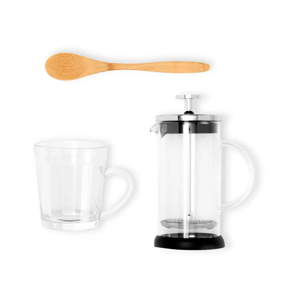 Kit Para Café Com Prensa Francesa - 3 Pçs - Thumbnail 3