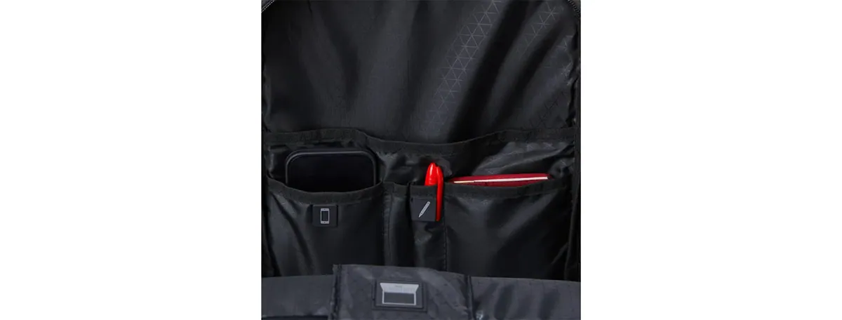 Mochila Em Polyester/Pu - Premium - 20L - Preta - Thumbnail 14