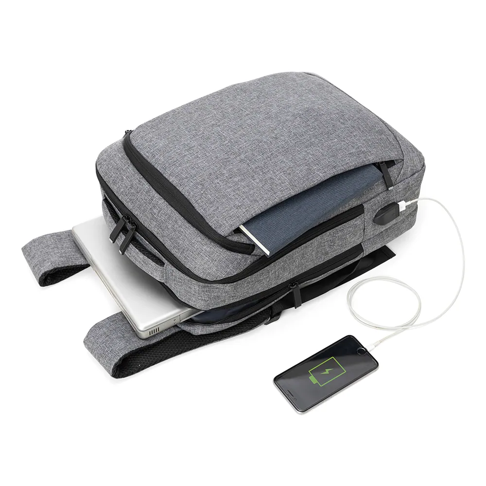 Mochila Pasta para Notebook em Poliéster 600D - Thumbnail 3