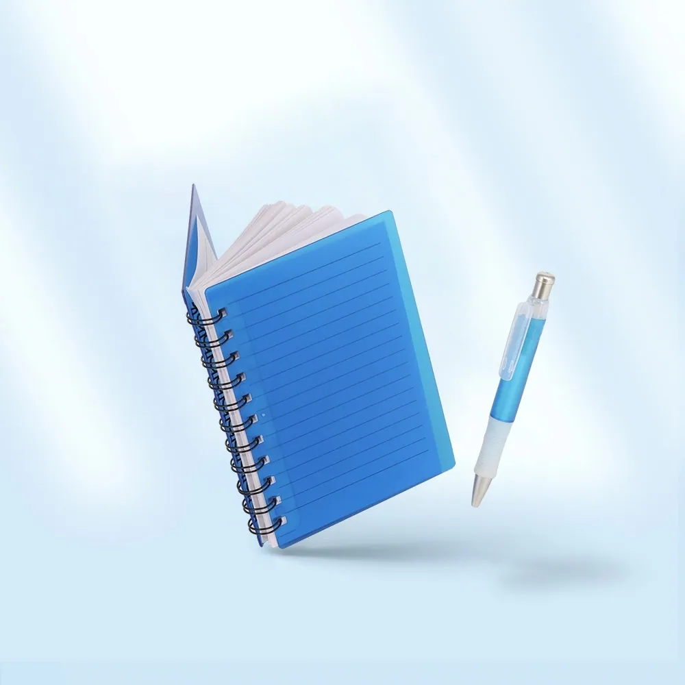 Caderno Plástico com Caneta - Thumbnail 4