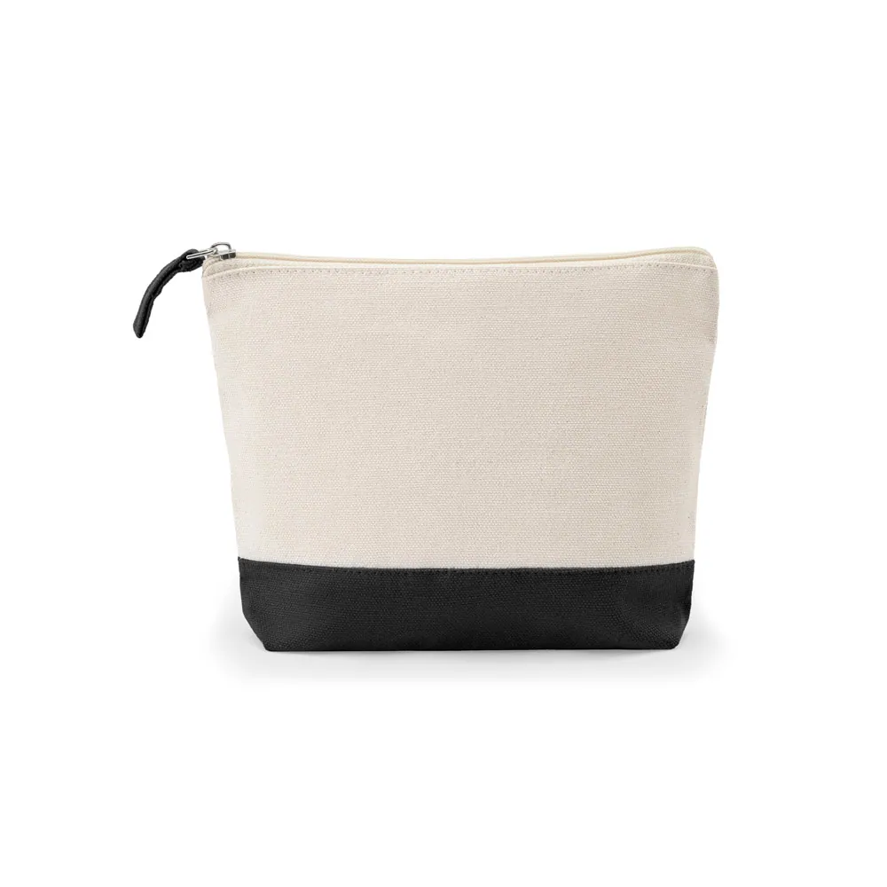 DAPHNE. Necessaire para cosméticos 100% algodão (340 g/m²) bicolor - Thumbnail 2