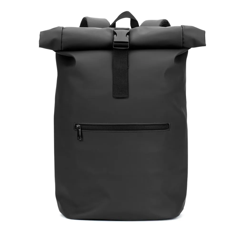 PORTLAND. Mochila "roll top" em PU com bolso para notebook (16") - Thumbnail 2