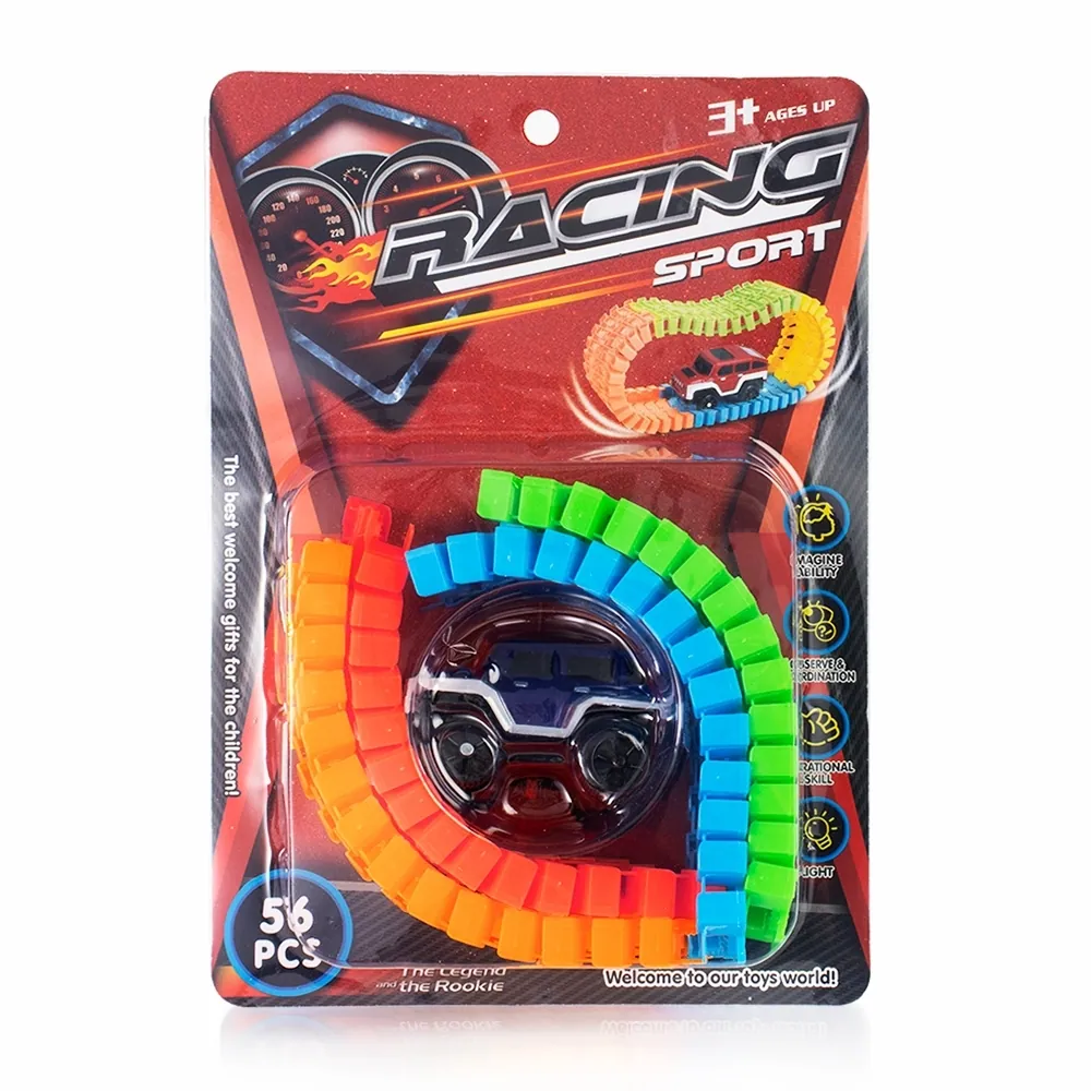 Carrinho de Brinquedo com Pista - Thumbnail 2