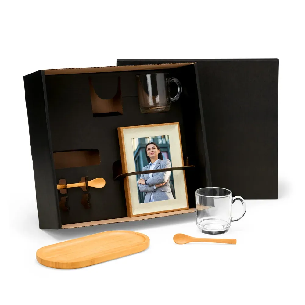 Kit Para Café/Chá E Porta Retrato - 6 Pçs - Thumbnail 2