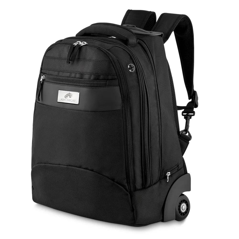 Mochila com rodinhas em Poliéster 1680D - Thumbnail 8