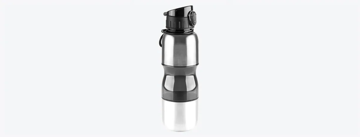 Squeeze Fumê Revestido Em Aço Inox - 750 Ml - Thumbnail 3