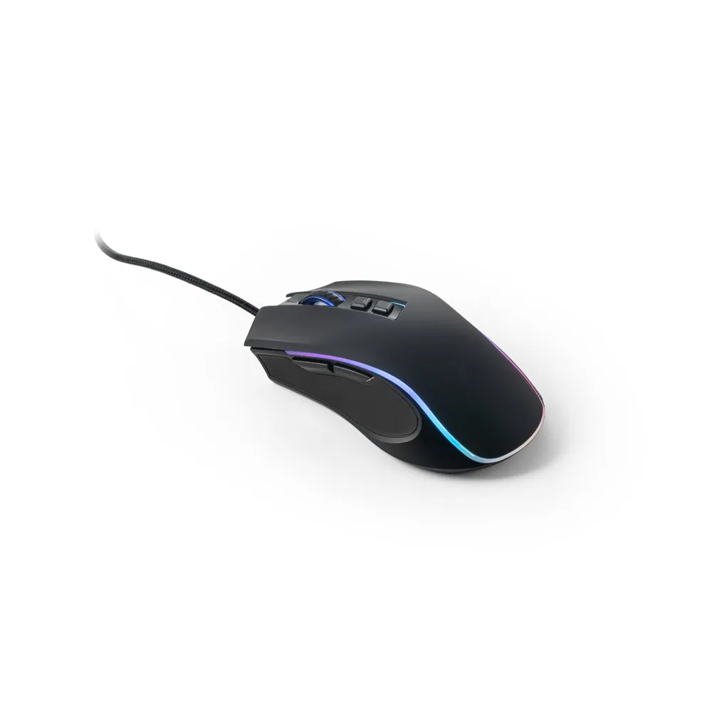 THORNE MOUSE RGB. Mouse para jogos em ABS com acabamento em borracha - Thumbnail 5