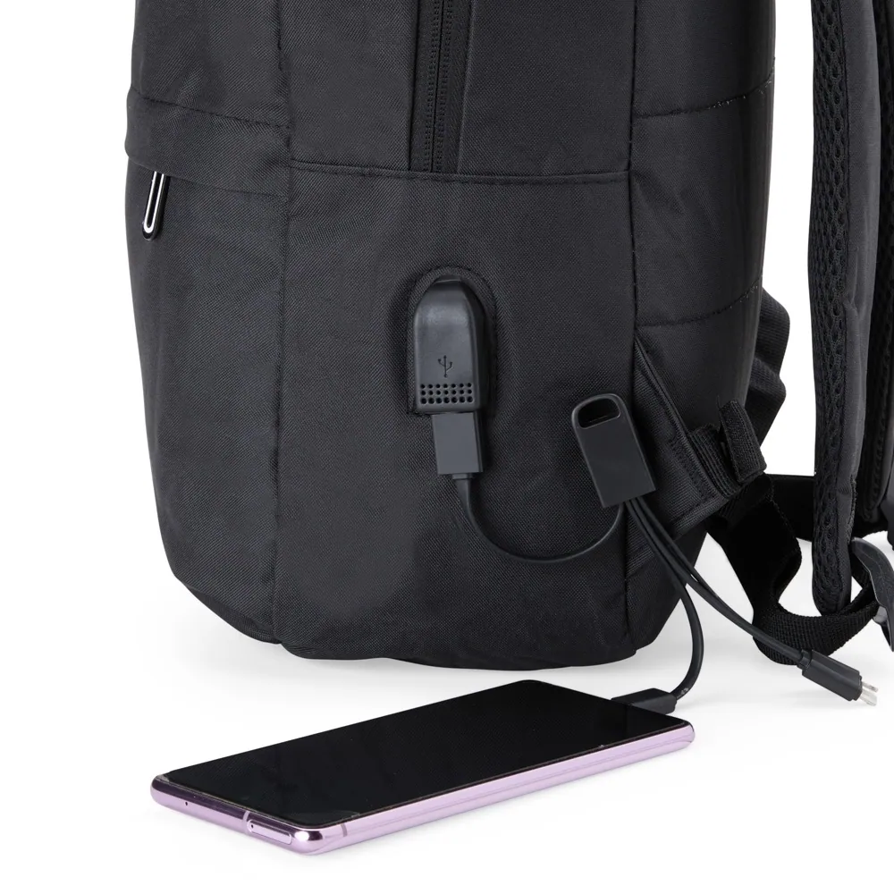 Mochila de Nylon USB 24L - Thumbnail 6