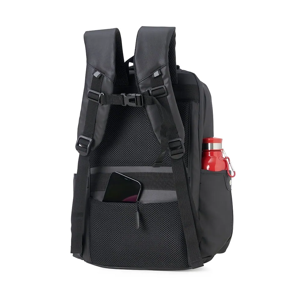 Mochila Couro Sintético USB 20L - Thumbnail 9