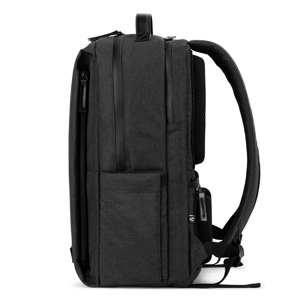 GLASGOW. Mochila para notebook (17.3") em poliéster reciclado de alta densidade 600D (20L) - Thumbnail 6