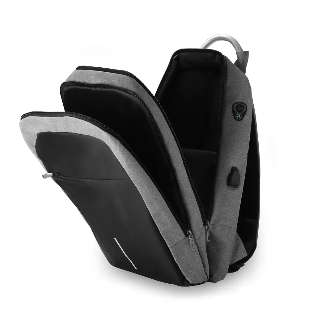 Mochila para notebook em Poliéster 300D - Thumbnail 4