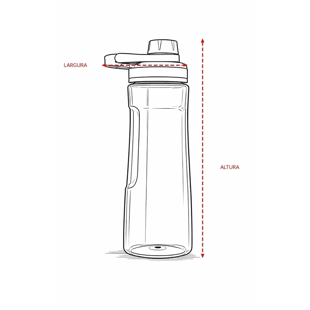 Garrafa Plástica 750ml - Thumbnail 11