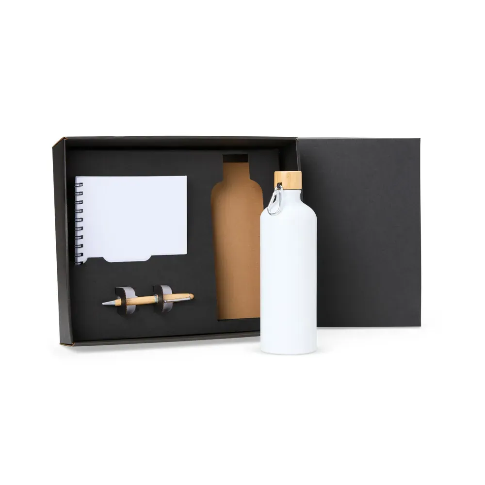 Kit Garrafa, Caderno E Caneta - 3 Pçs - Thumbnail 2