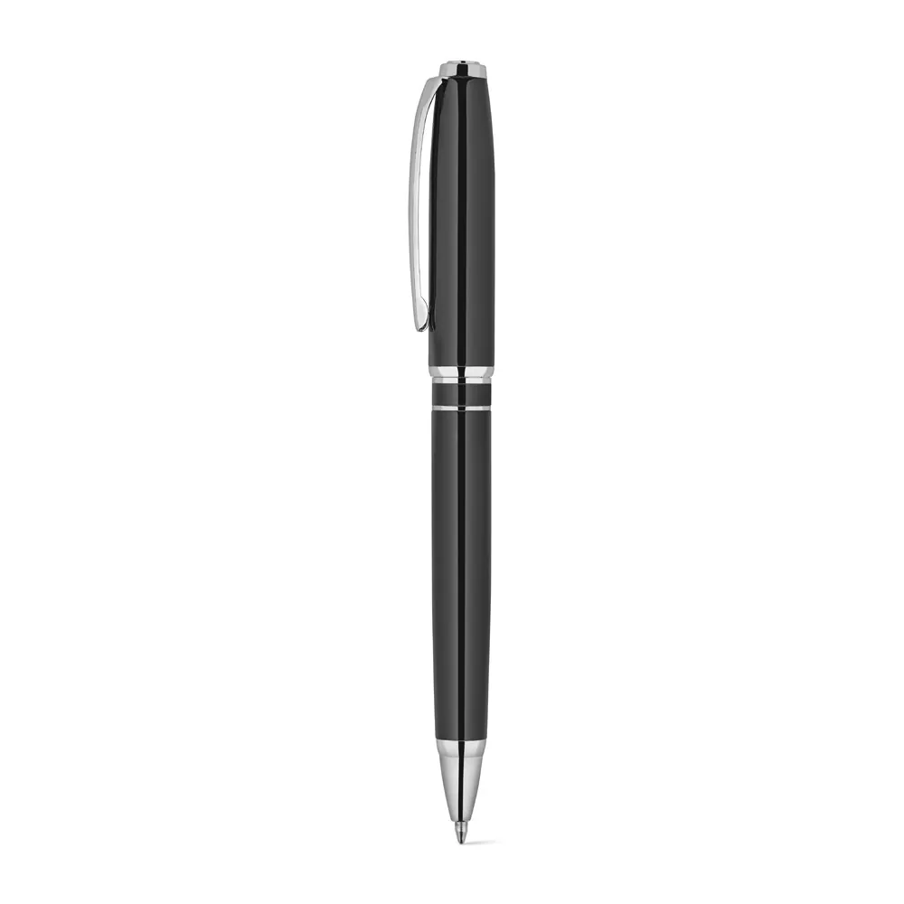 SARAMAGO. Set premium composto por 1 caneta esferográfica e 1 caneta roller em cobre e aço inox, com escrita em azul - Thumbnail 3