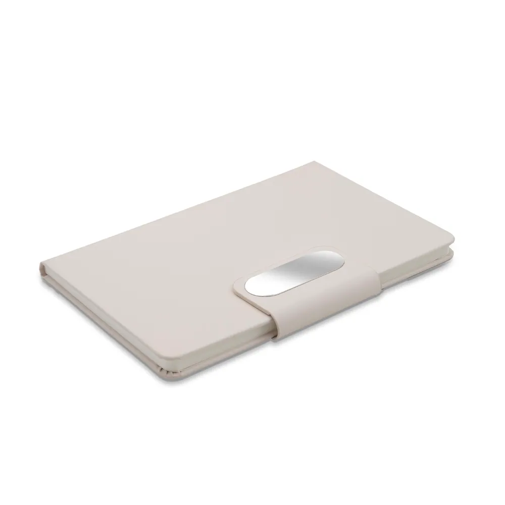 Caderno em PU com placa em metal - Thumbnail 6
