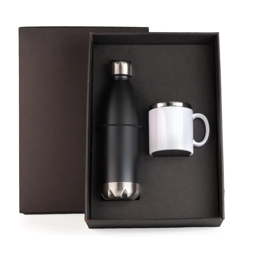 Kit Garrafa E Caneca - 2 Pçs