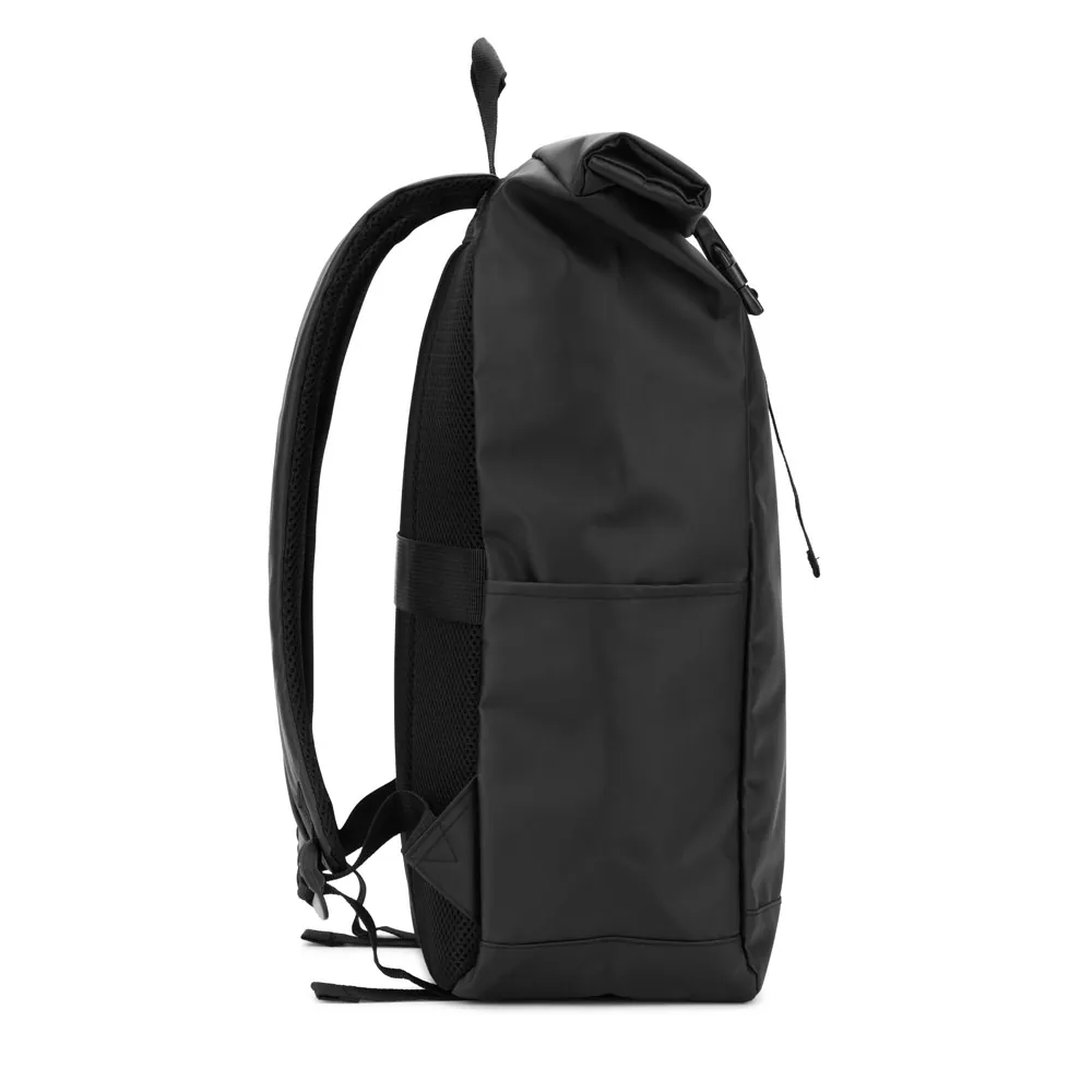 OSASCO BPACK. Mochila "Roll top" (14") em poliéster reciclado 600D de alta densidade com revestimento resistente à água (20 L) - Thumbnail 4
