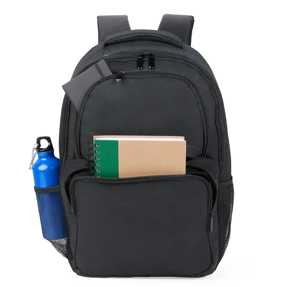 Mochila Em Polyester 600D - 28L - Preta - Thumbnail 5